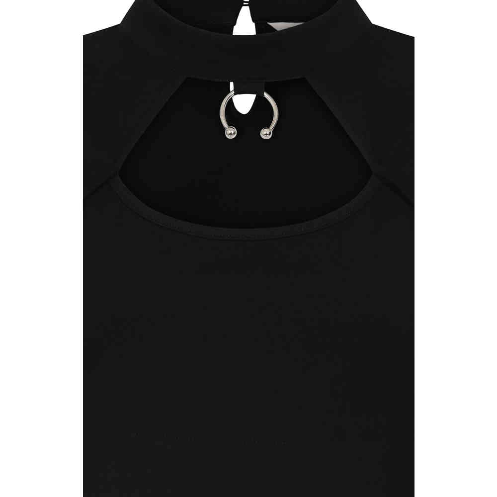 Banned - Lavinia Top à manches longues - Noir